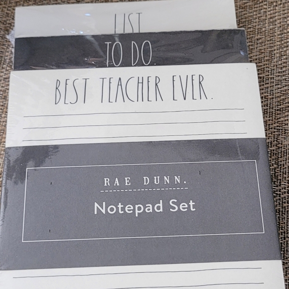 Rae Dunn notebook set, new - Picture 3 of 3